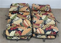 (4) Patio Cushions & (2) Pillows