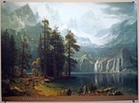 Bierstadt Poster "Sierra Nevada"