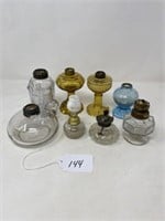 8 Oil Lamps (7 Miniature)