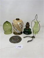 Flat of Oil Lamps & Accessories