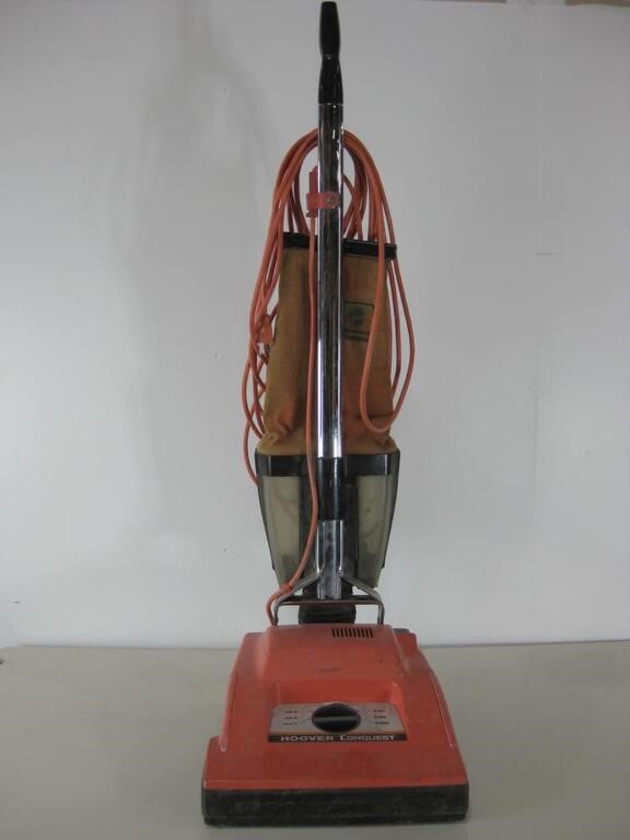 Vtg Hoover Conquest Vacuum Tested