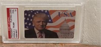 Trump graded card