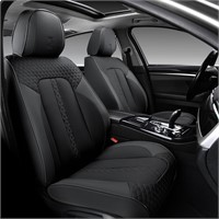 Leather Seat Covers Front Pair