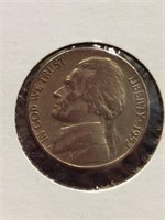 1952 D Jefferson nickel