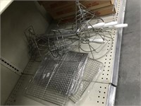 Assorted Screens, Wire Racks, Brushes