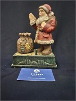 Santa Claus Cast Iron Bank