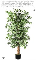 6ft Artificial Ficus Tree

*appears new