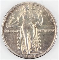 Coin 1927-P Standing Liberty Quarter Brilliant Unc