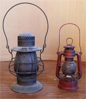 2 lanterns- P& R Ry is 10.5" h