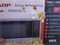 NEW Sharp Microwave Oven 1.1 CU FT 1000 Watts