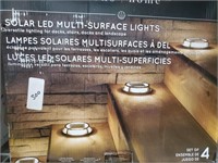 NEW Sterno Home Solar LED Multi Surface Lights 4