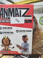 NEW Anmaiz Adjustable Lion Headphones
