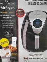 Emeril Lagasse 4 QT 5-in-1 Air Fryer Dishwasher