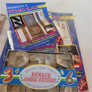 Cookie Cutters and Etched Glass Decals