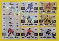 2022-23 UD MVP Gold & Silver Pinpoints - Lot of 22