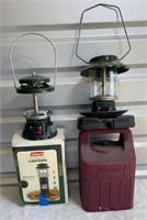 (2) Coleman Propane Lanterns