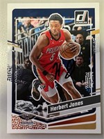 Pelicans Herbert Jones Signed Card with COA