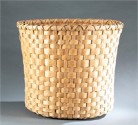 John Coker, woven basket.