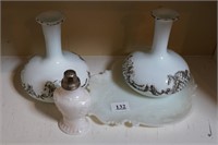 Antique Dithridge Milk Glass Lot