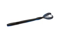 Zoom Z Craw Worm Black Sapphire 6.75" 10pc