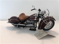 1942 Indian 442 replica motorcycle Franklin mint