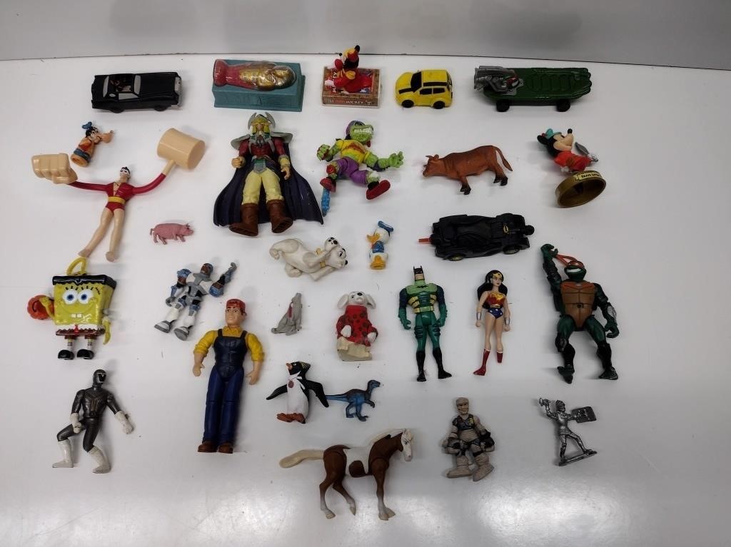 Vintage Action Figures and Toys