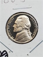 1986-S Proof Jefferson Nickel