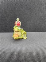 Frog Prince Jeweled Trinket Holder