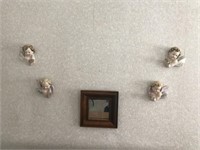 Group of angel wall hangings