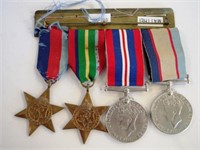 Australian WWII service medals (4)