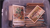 Group of postcards including vintage