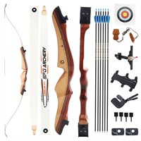 SOPOGER 54" Archery Set Adult Beginners - 20 lbs