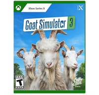 Xbox series x goat simulator 3 game