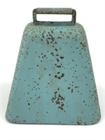 Turquoise Painted Cowbell