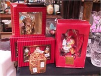 Waterford Christmas ornaments including