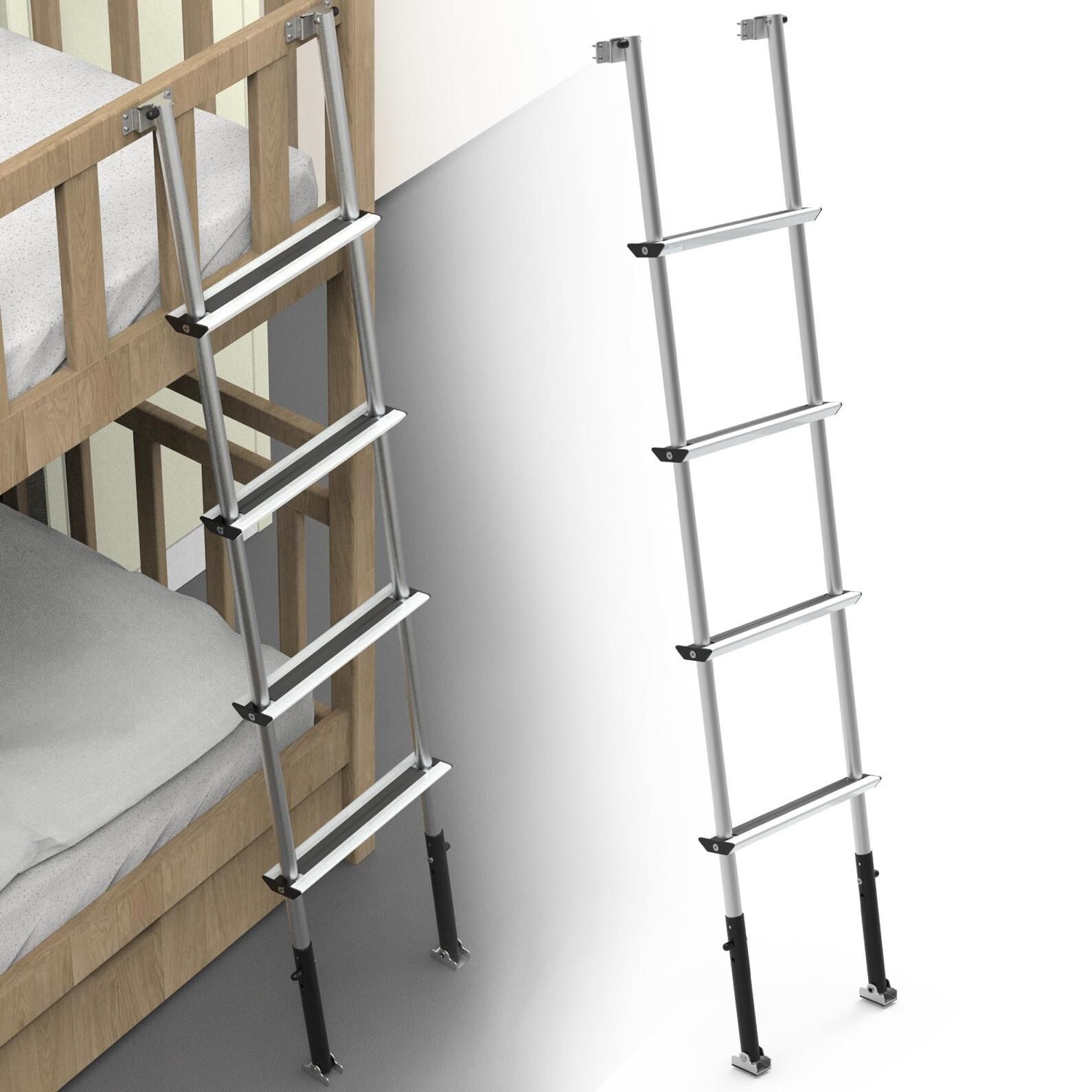 Marudina 61.5" Pre-assembled Bunk Ladder, Adjustab