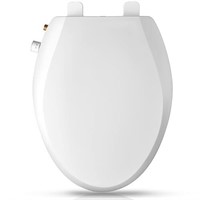 Clirass Elongated Bidet Toilet Seat with Quiet-Clo