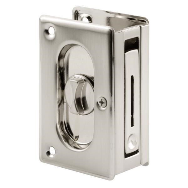 3-3/4 in., Solid Brass with Satin Nickel Finish, P