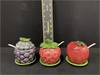 Cute Fruit Jelly Jars