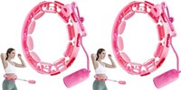 2PCS WEIGHTED HOOLA HOOPS