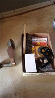Shoe lath , Pulleys, New paintbrushes, magnetic