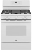 GE 30 Inch Freestanding Gas Convection Range with