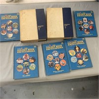 The Golden Book Encyclopedias & 2 Dictionarys