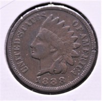 1888 INDIAN HEAD CENT XF PQ