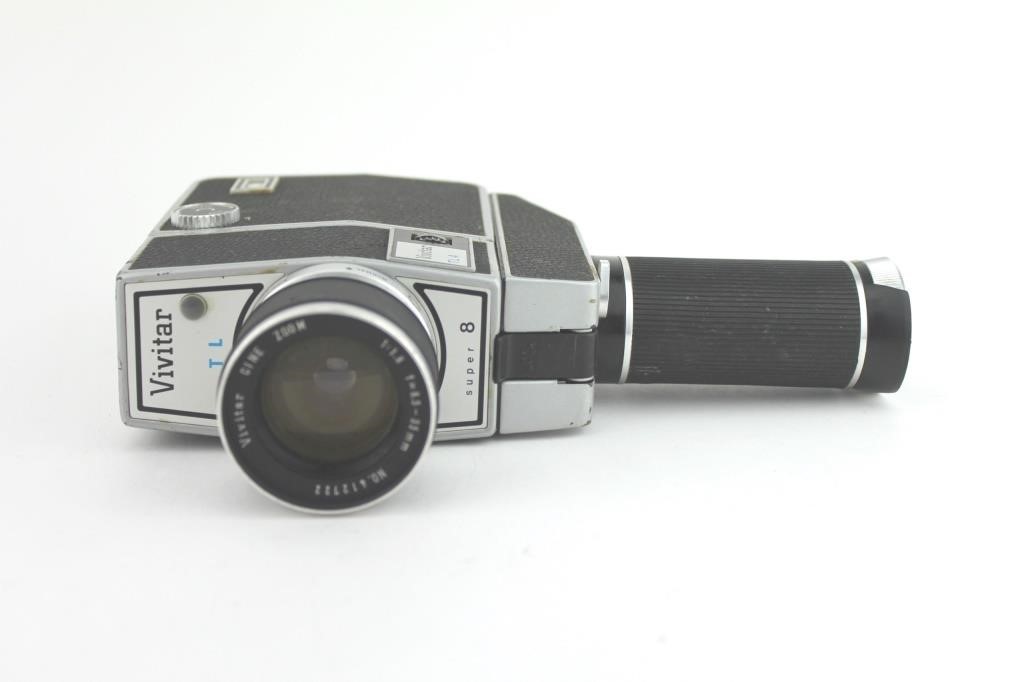 VIVITAR TL4 SUPER 8MM MOVIE CAMERA