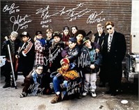 Multi Autographed The Mighty Ducks Cast Photo