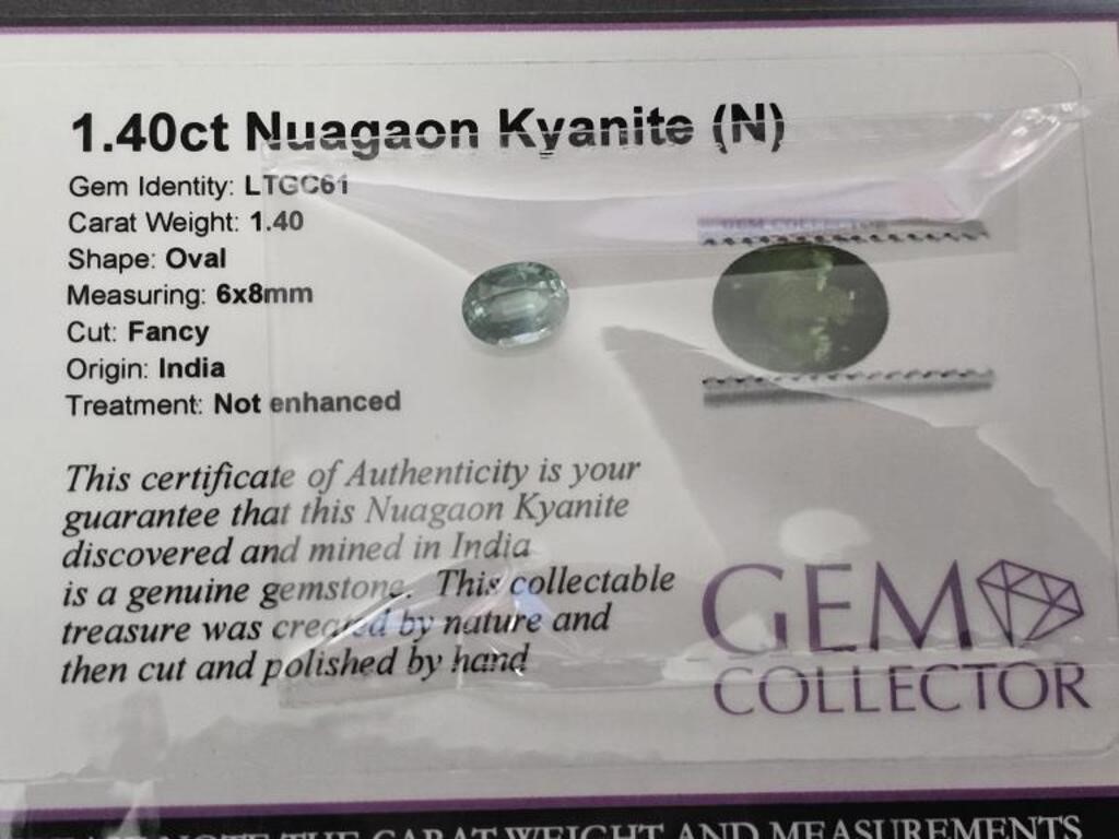 1.40ct Nuagaon Kyanite