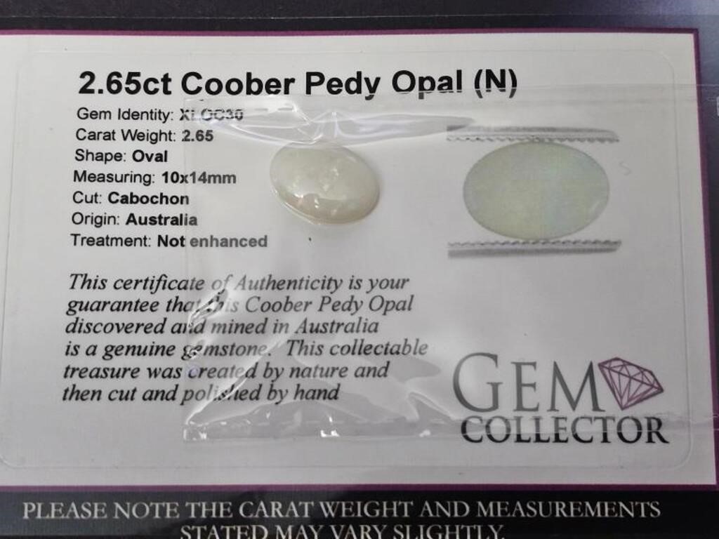 2.65ct Coober Pedy Opal