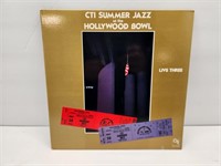 CTI Summer Jazz at the Hollywood Bowl 3 Vinyl LP
