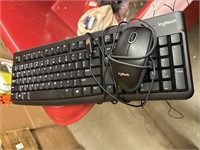 Logitech Wired Mouse and Keyboard Set
